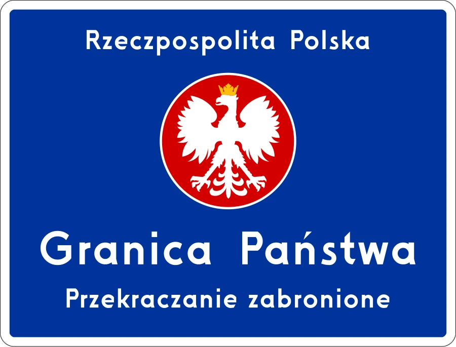 Przekraczanie granicy zabronione