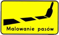 Malowanie znaków poziomych