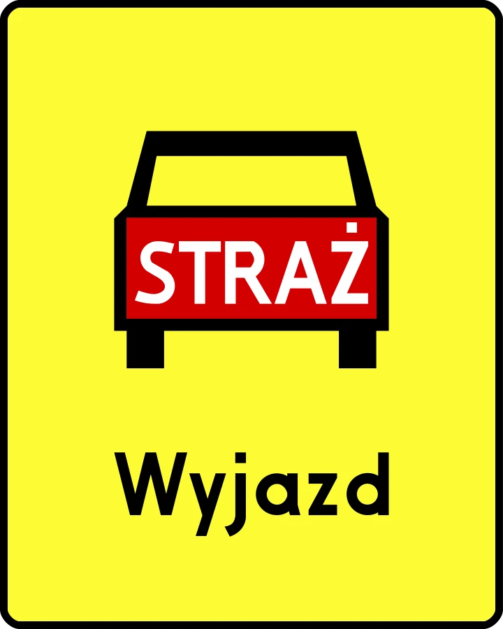Miejsce wyjazdu pojazdów uprzywilejowanych